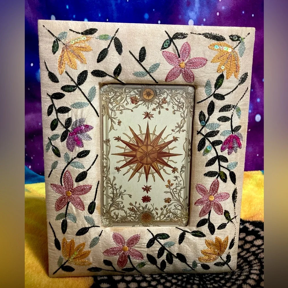 Compass Rose Tarot Sun Compass Pagan Art Mythology Magic
